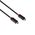 Kabelis Lindy 1m USB4 240W Type-C, 40 Gbps, juodas