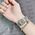 Zegarek Casio Zegarek Damski Casio VINTAGE GENT SILVER MESH ( 25 mm)