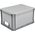 Keeeper KEEEPER - Pojemnik magazynowy - transportowy - Robert - szary - 30x40x22 cm - 20 L