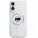 Karl Lagerfeld Button Choupette Head Printed Logo MagSafe - Etui Samsung Galaxy S25 Edge (biały)