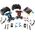 AMEWI Fight Star Battle Drone Set RTF red & blue