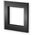 Homematic IP Glasrahmen   1-fach, schwarz