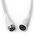 Glorious GMMK Coiled Cable Ghost White, Spiralkabel, USB-C/USB-A - wei