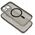 Θήκη CLEAR MAG COVER με προστασία κάμερας συμβατή με MagSafe για IPHONE 15 black glitter