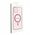 Θήκη CLEAR MAG COVER με προστασία κάμερας συμβατή με MagSafe για IPHONE 14 pink glitter