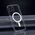 Θήκη CLEAR MAG COVER με προστασία κάμερας συμβατή με MagSafe για IPHONE 14 Pro black glitter