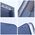Kabura SMART MAGNETO do SAMSUNG M16 5G granatowy
