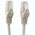 Patchcord Cat6 UTP 1,5m 100% CU szary