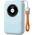Powerbank Dudao K21 Mini 10000mAh 22.5W USB-A / USB-C - niebieski