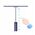 Italux Lazie PND-29038-2-GD κρεμαστό φωτιστικό 2x5W LED 3000K 1000 lm ορείχαλκος/διαφανές