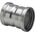 VIEGA Inox μούφα 88,9 mmINOX, ανοξείδωτο ατσάλι, SC-Contur