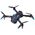 Dron Zdalnie Sterowany LU800 Kamera Światła LED Niebieski
