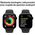 Išmanusis laikrodis Apple Watch Series 10 GPS + Cellular 46mm Jet Black Aluminium Case with Black Sport Band - M/L