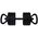 Hantle Bitumiczne 40 kg Zestaw 4w1 + uchwyty