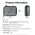 Pokrowiec Futerał Etui Walizka Osłona Do Dji Osmo Action 3 4 5 Pro + Akcesoria / S6-prc-06-tdj / Czarny