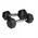 Hantle żeliwne gumowane HEX 2x2.5 kg REBEL ACTIVE