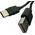 Kabel USB USB-A - USB-C 0.8 m Czarny (54993)