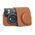 Futerał Etui Pokrowiec Case Na Aparat Do Aparatu Fujifilm Instax Mini 41 / Brązowy