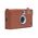 Futerał Etui Pokrowiec Case Silikon Kodak Ektar / H35 / H35n / Ultra F9 / Brązowy