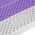 NC17103 KARIMATA SKŁADANA TURYSTYCZNA Z PODBICIEM ALUMINIOWYM + XPE 195 CM FIOLETOWA NILS CAMP
