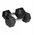 Hantle żeliwne gumowane HEX 2x7.5 kg REBEL ACTIVE