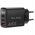 76-030# Ładowarka sieciowa gniazdo usb + usb-cx2 pd 65w gan czarna