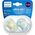 Philips AVENT ultra air SCF085/58 Soother, Classic baby pacifier, Orthodontic, Silicone, Boy/Girl, Dishwasher proof
