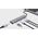 Manhattan 190442 stacja dokująca Przewodowa USB 3.2 Gen 1 (3.1 Gen 1) Type-C Szary