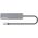 Manhattan 190442 stacja dokująca Przewodowa USB 3.2 Gen 1 (3.1 Gen 1) Type-C Szary