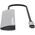 Manhattan 190442 stacja dokująca Przewodowa USB 3.2 Gen 1 (3.1 Gen 1) Type-C Szary