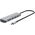 Manhattan 190459 stacja dokująca Przewodowa USB 3.2 Gen 1 (3.1 Gen 1) Type-C Szary