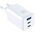 Ładowarka sieciowa 3MK Hyper GaN Charger 65W 1xUSB-A 2xUSB-C PD QC4+ biały