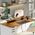 F80-XK Olive Green Solidny Ergonomiczny Uchwyt do Monitora 17&apos|-30&apos| Regulacja 3D VESA PIVOT