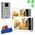 EVOLVEO DoorPhone 20-2W - 2 καλωδίων βιντεοτηλέφωνο με εφαρμογή για δύο νοικοκυριά και μνήμη 32GB