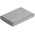 Pufa materiaowa szara 76x38x38cm Ruhhy 26131