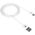 Kabel USB Canyon USB-A - 1 m Biały (CNE-CFI1W)