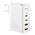 Baseus GaN2 Pro szybka ładowarka sieciowa 100W USB / USB Typ C Quick Charge 4+ Power Delivery biały (CCGAN2P-L02)