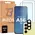 2x szkło na ekran + 1x na aparat Bizon Edge 2 Pack do Samsung Galaxy A56 5G