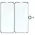 2x szkło na ekran + 1x szkło na aparat Bizon Edge 2 Pack do Apple iPhone 16e