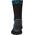 Bridgedale Skarpety wodoodporne Bridgedale StormSock Mid Boot - black/blue 48+
