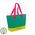 Termiska soma Beach Fluo Tote asorti  zala/roza//dzeltena/gaisi zila 8000303315872