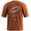 Koszulka z nadrukiem Salewa Eagle Hybrid Loose T-Shirt - bombay brown rozmiar: l