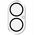Ochrona na obiektyw aparatu 3MK Lens Pro  FullCover do Apple iPhone 17