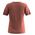 Koszulka bawełniana damska Salewa Eagle Logo Patch T-Shirt - etruscan red rozmiar: xs
