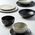 NAVA Miska miseczka salaterka ceramiczna SOHO Classic SZARA na płatki sałatki surówki budyń zupę 14 cm 700 ml
