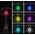 Lampka rowerowa tylna Q1 7 kolorów LED Strobe + kabel USB-C - USB-A - czarna Lampka rowerowa tylna Q1 7 kolorów LED Strobe + kabel USB-C - USB-A - czarna