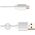 Kabel USB Fixed USB-A - USB-C 2 m Biały (FIXD-UC2M-WH)
