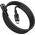 HOCO Adapter OTG Typ C (Męski) Do Typ C (Żeński) 3A U107 1,2 M Czarna