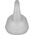 Kettlebell bitumiczny 10 kg szary REBEL ACTIVE