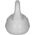 Kettlebell bitumiczny 22 kg szary REBEL ACTIVE